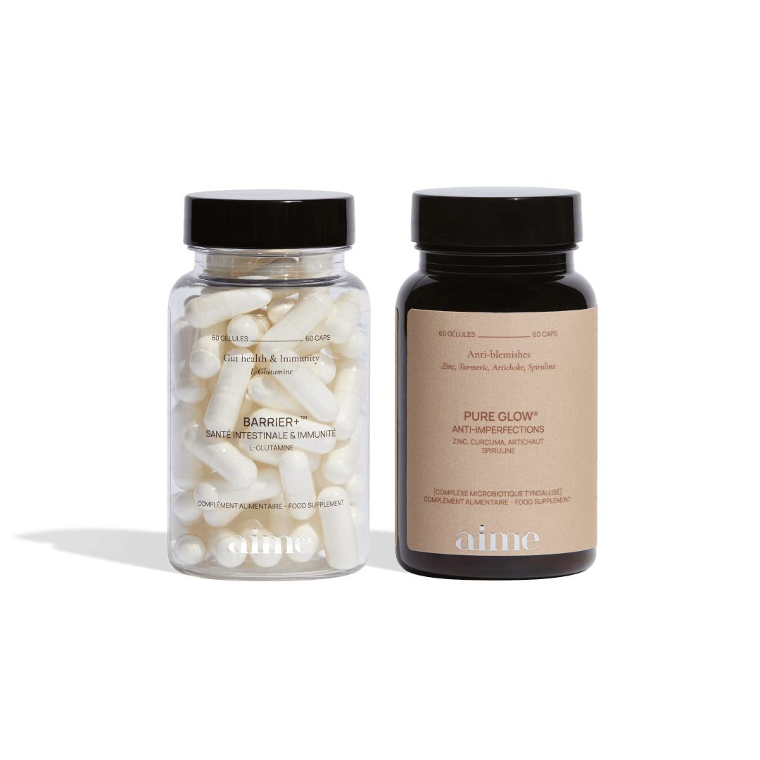 Duo anti-imperfections Pure Glow et Barrier+™