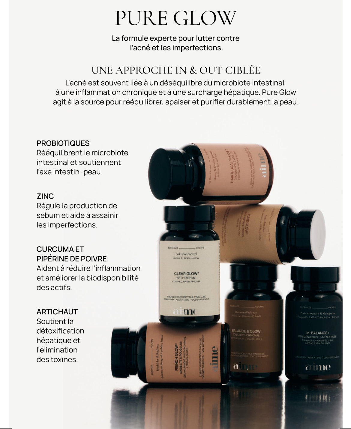 Pure Glow treatment card