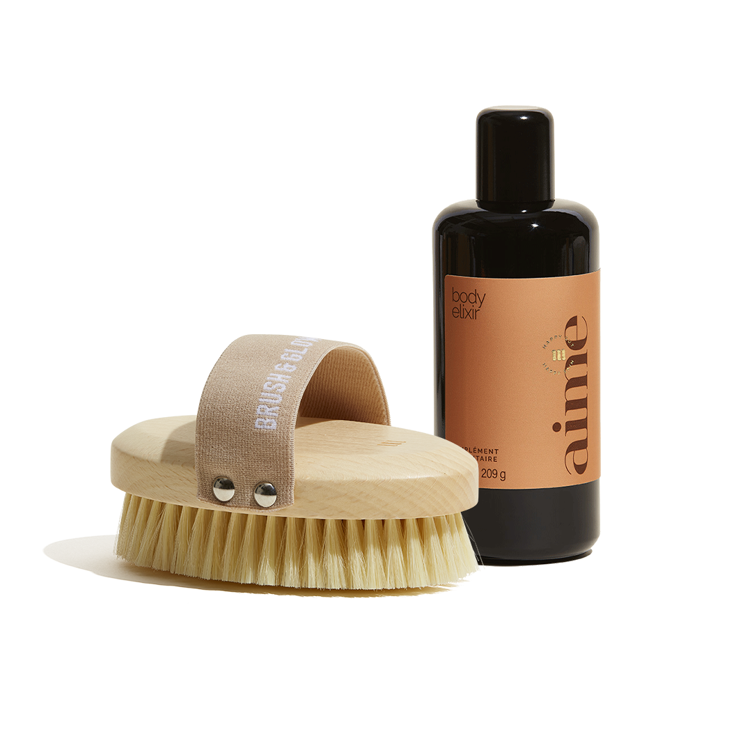 Duo Body Elixir & Body Brush