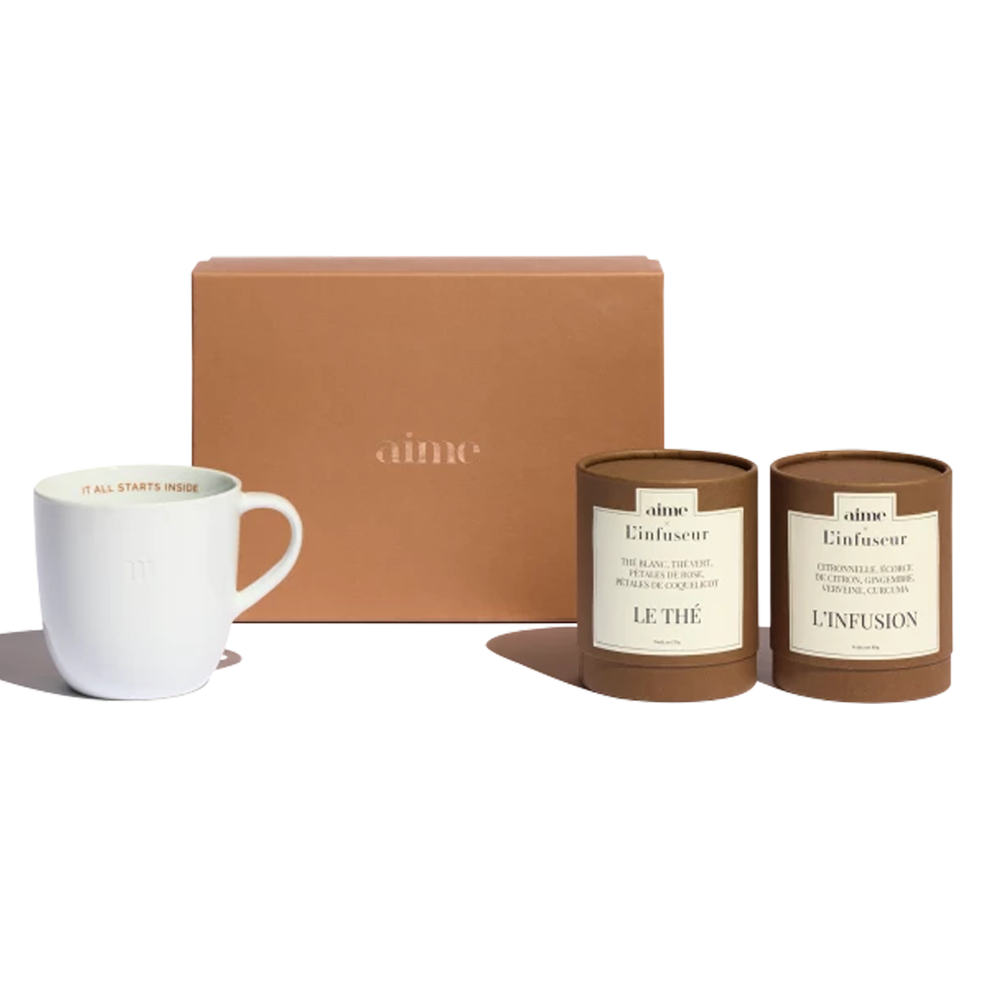 Il cofanetto Aime x L'infuseur Paris