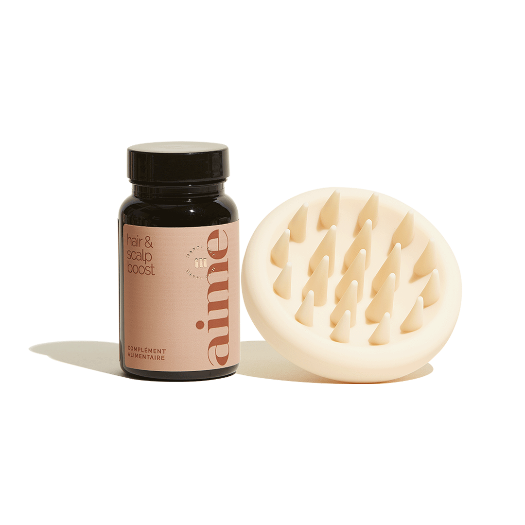 Duo Spazzola massaggio cuoio capelluto e Hair & Scalp Boost