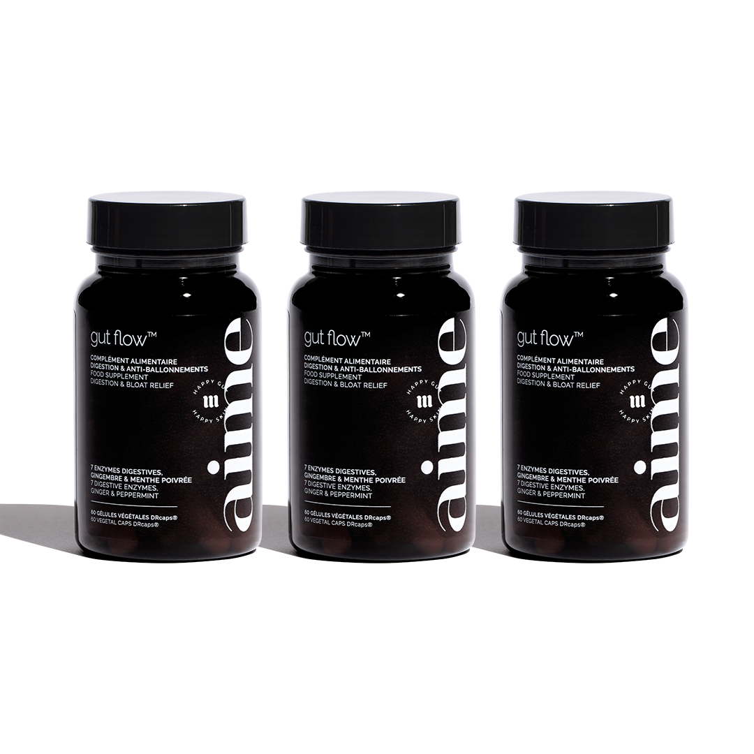 Trio Integratore alimentare digestione e antigonfiore, Gut Flow™