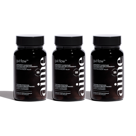 Trio Digestion and anti-bloat supplement, Gut Flow™