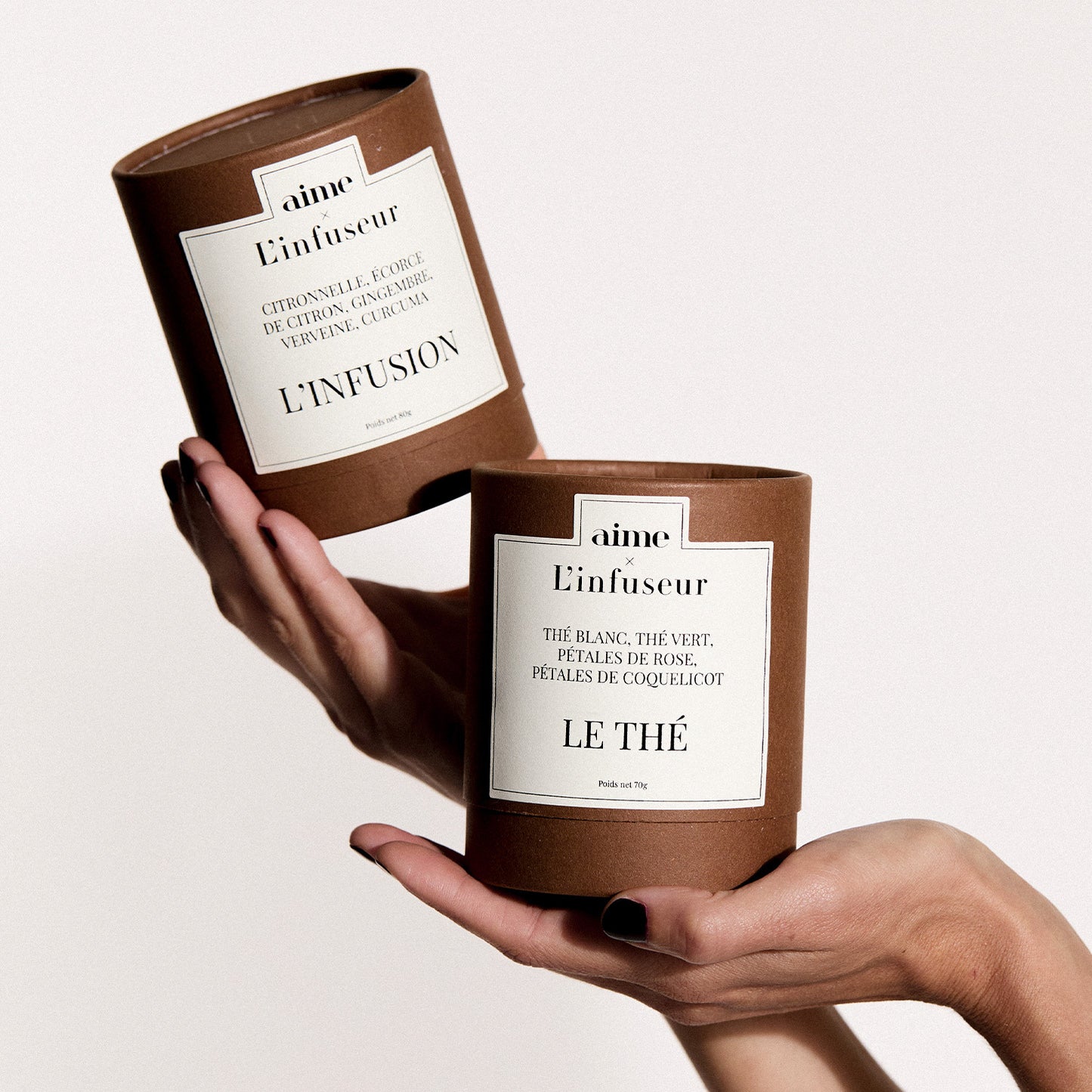 Il cofanetto Aime x L'infuseur Paris