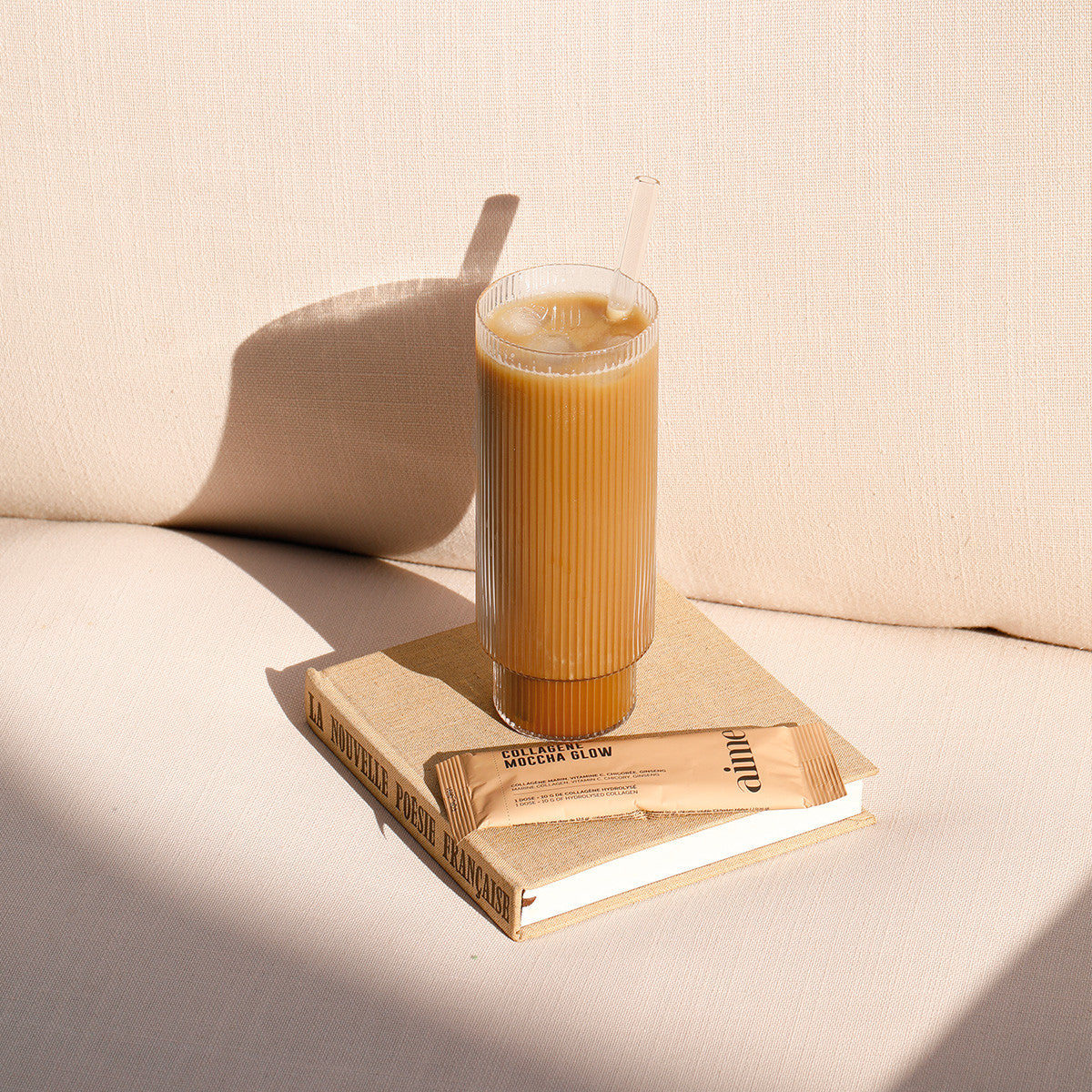 Collagène Moccha Glow collagen supplement 6 sticks