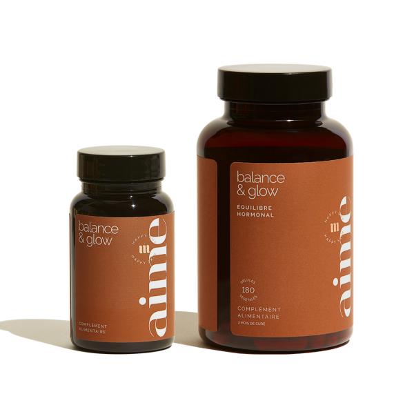 Balance & Glow, skin supplement for hormonal acne - Aime