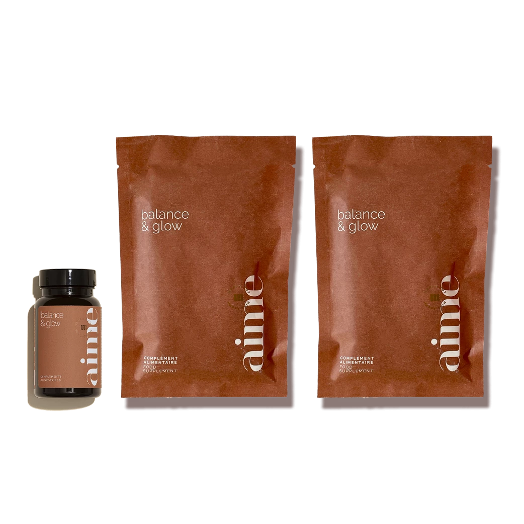 Pack 3 mois complément alimentaire Balance & Glow
