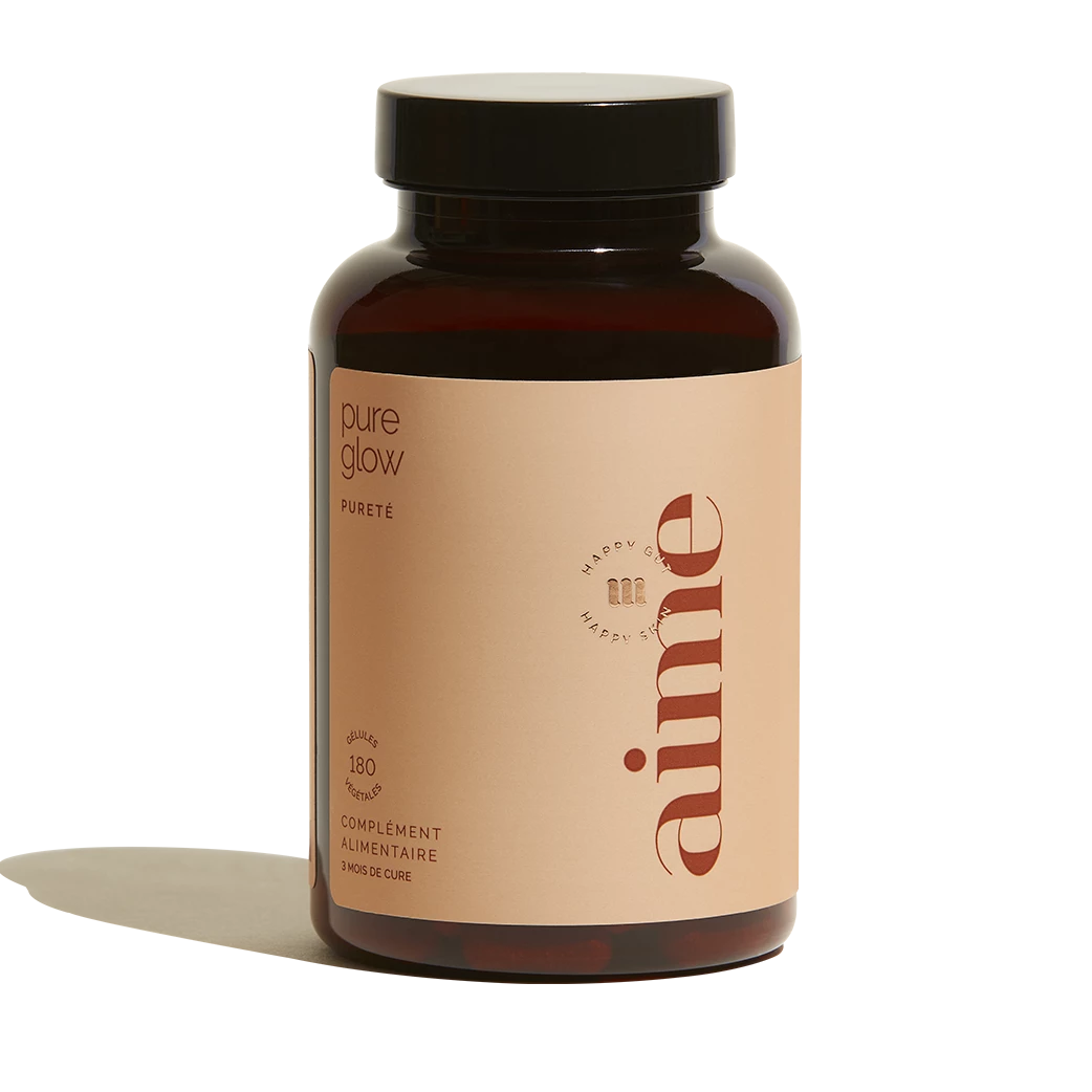 Complément alimentaire acné, Pure Glow 3 mois
