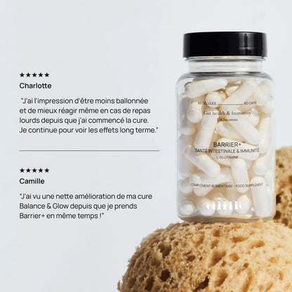 Le trio complément alimentaire L-Glutamine Barrier+™ 10