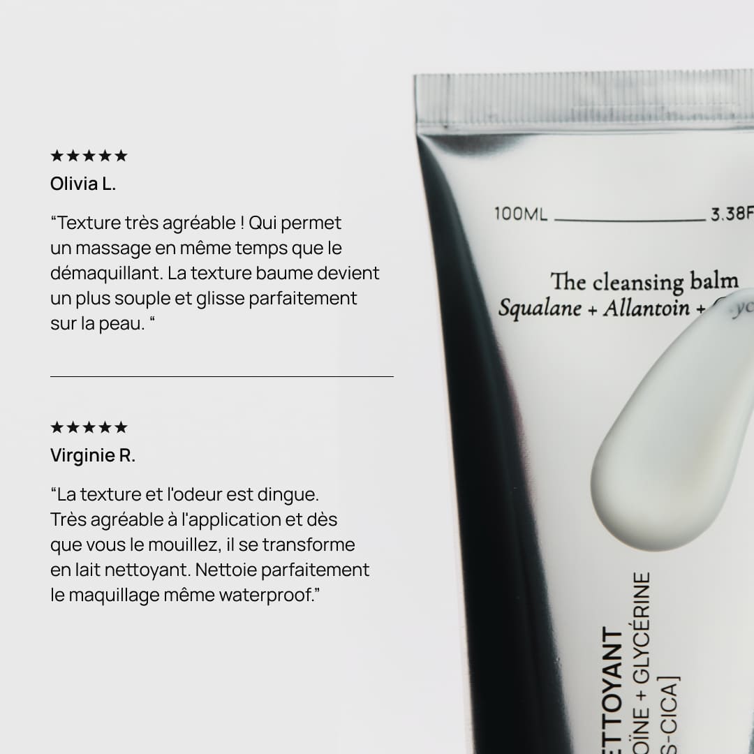 The cleansing balm
