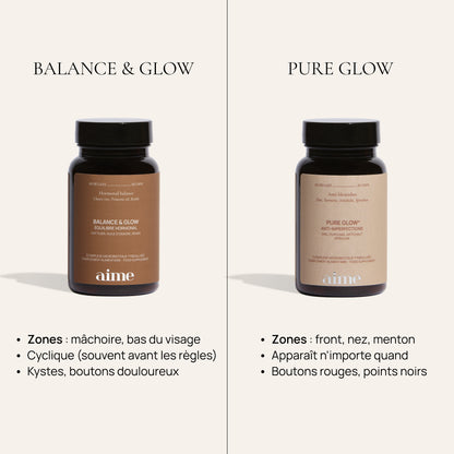Complément alimentaire équilibre hormonal, Balance & Glow 32