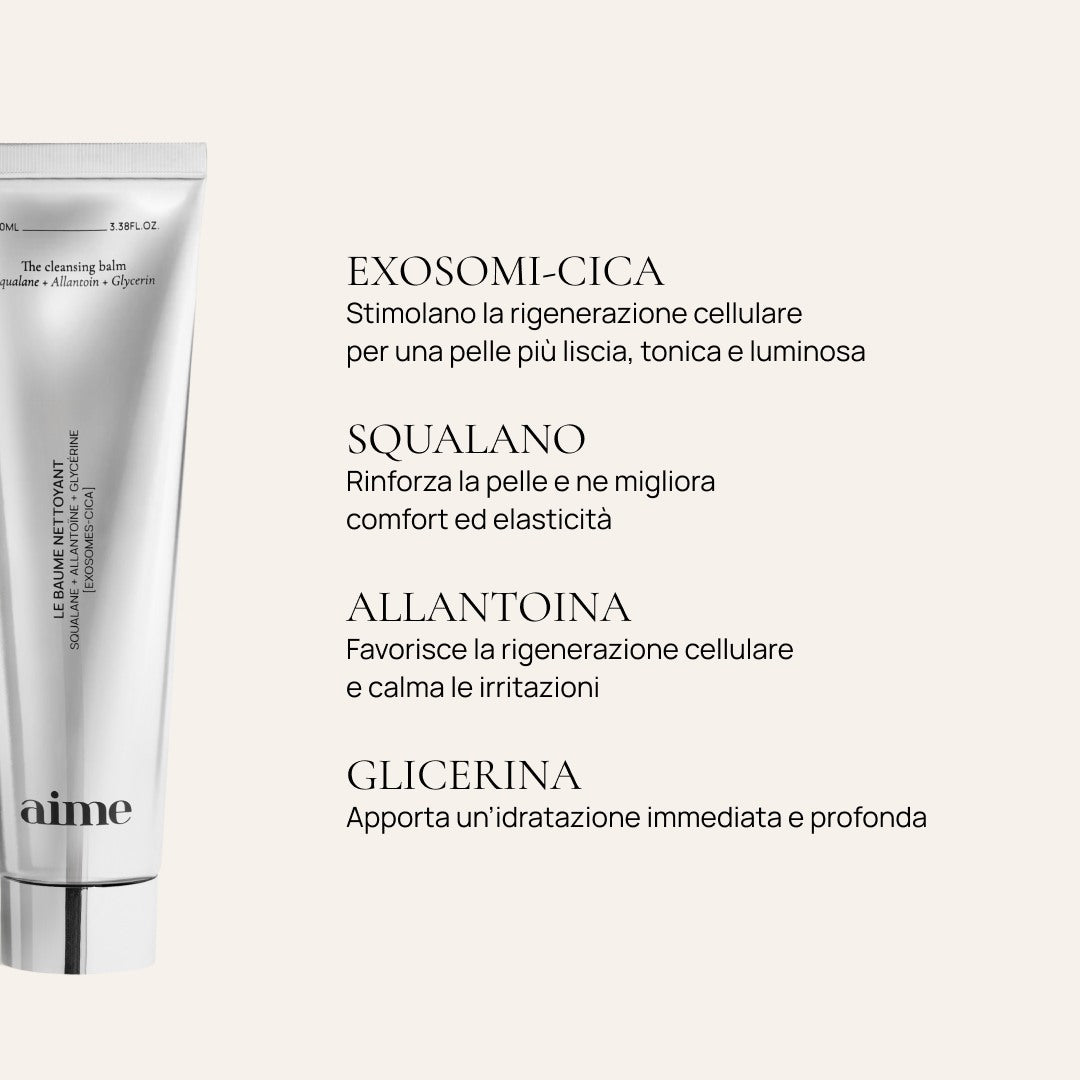 Il balsamo detergente 