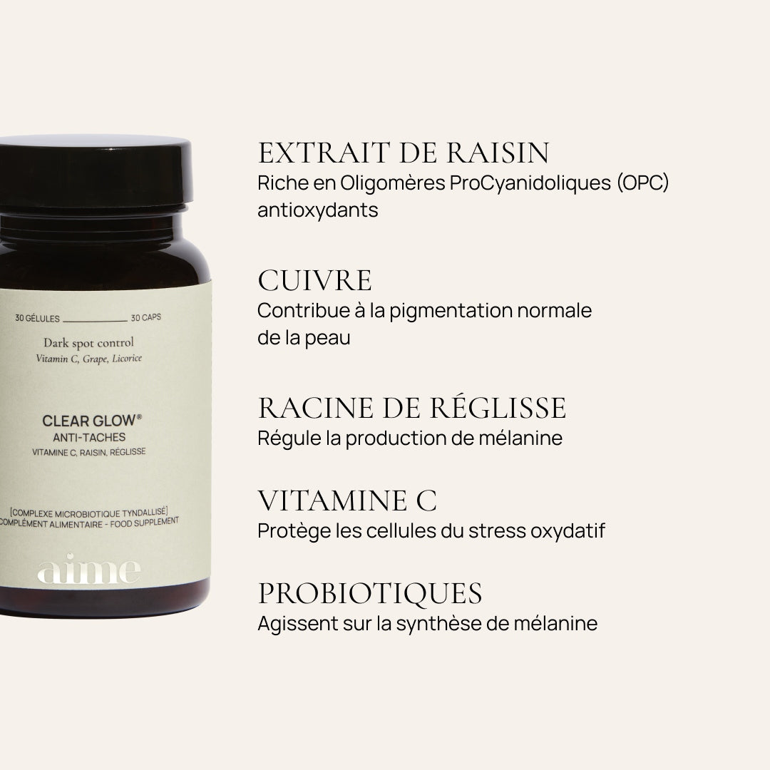 Duo acné & cicatrices, Clear Glow® et Pure Glow 