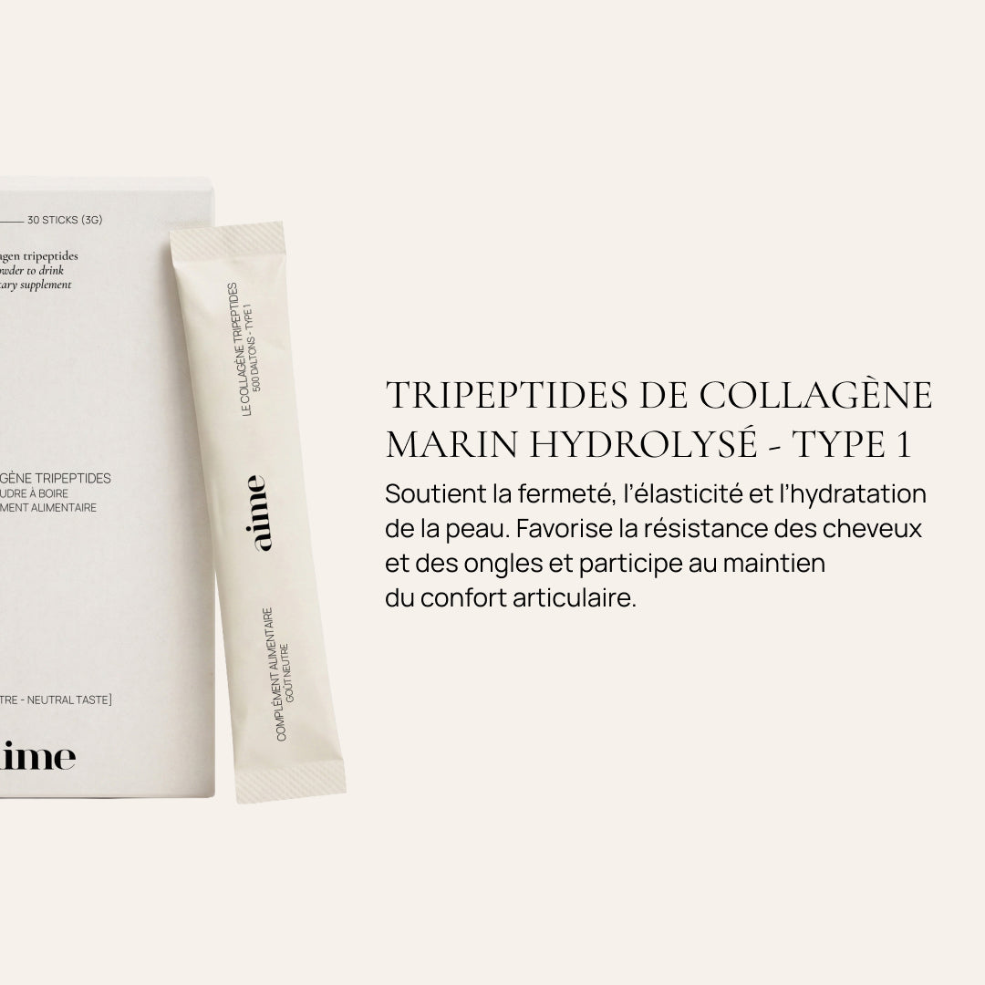 Le collagène tripeptides matcha 