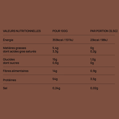 Collageen Tripeptiden cacao 