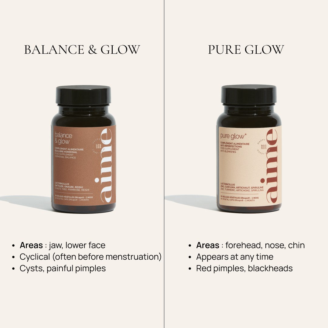 Hormonal supplement, Balance & Glow 