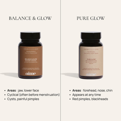 Acne supplement, Pure Glow 20