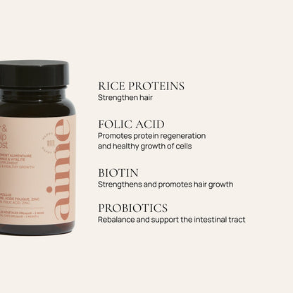 Hair supplement, Hair & Scalp Boost 10