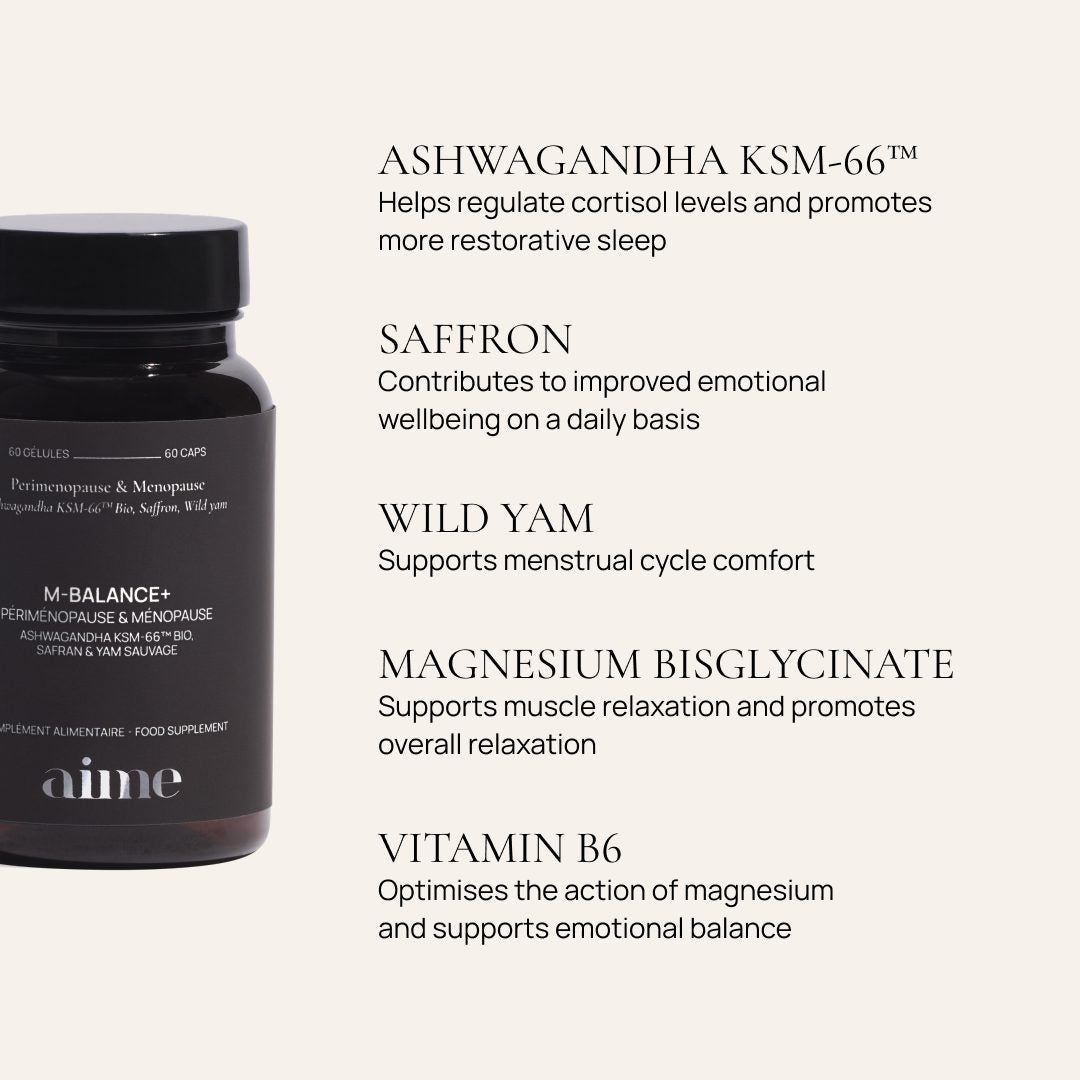 Menopause & perimenopause food supplement, M-Balance+ 