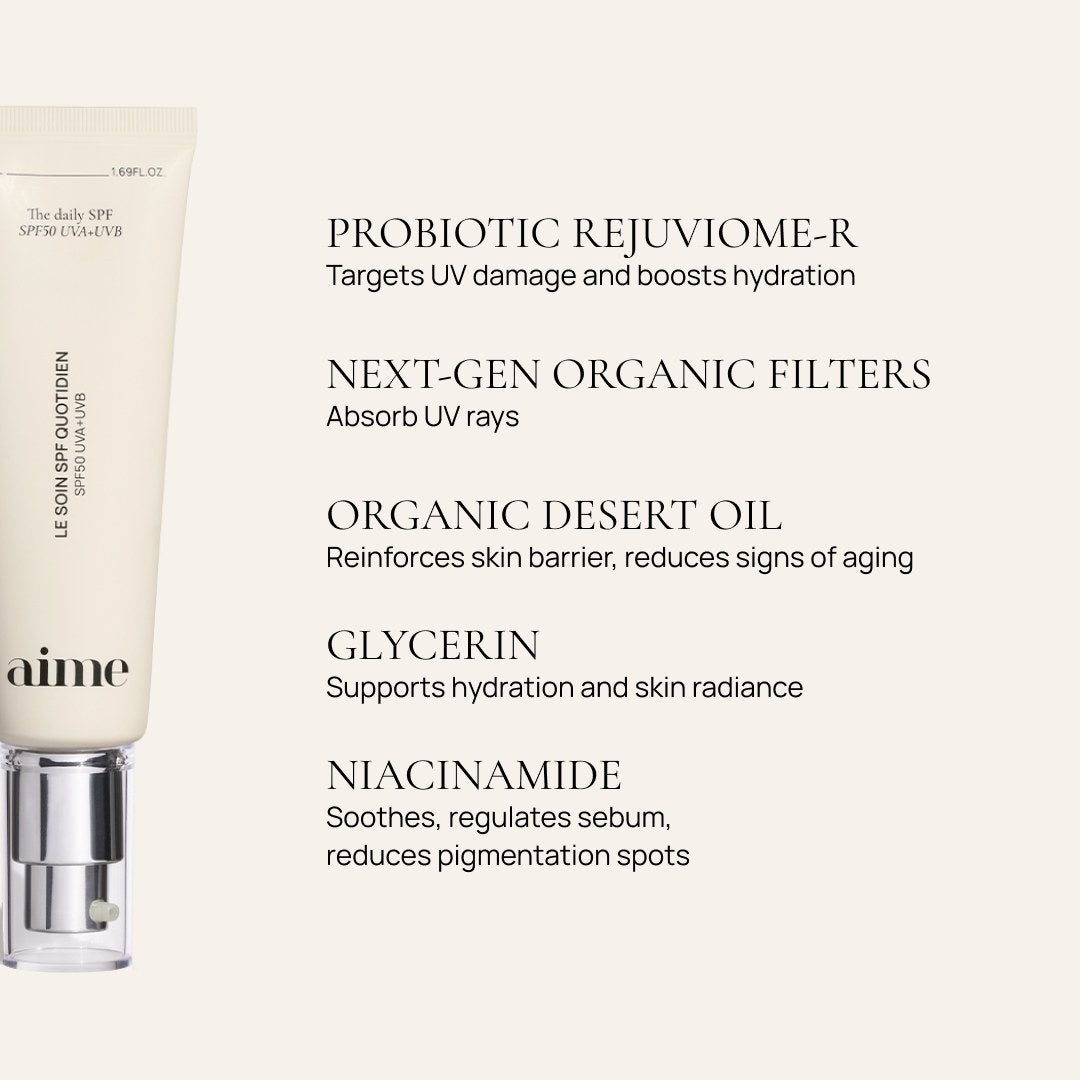 The Daily SPF, SPF50 UVA+UVB 