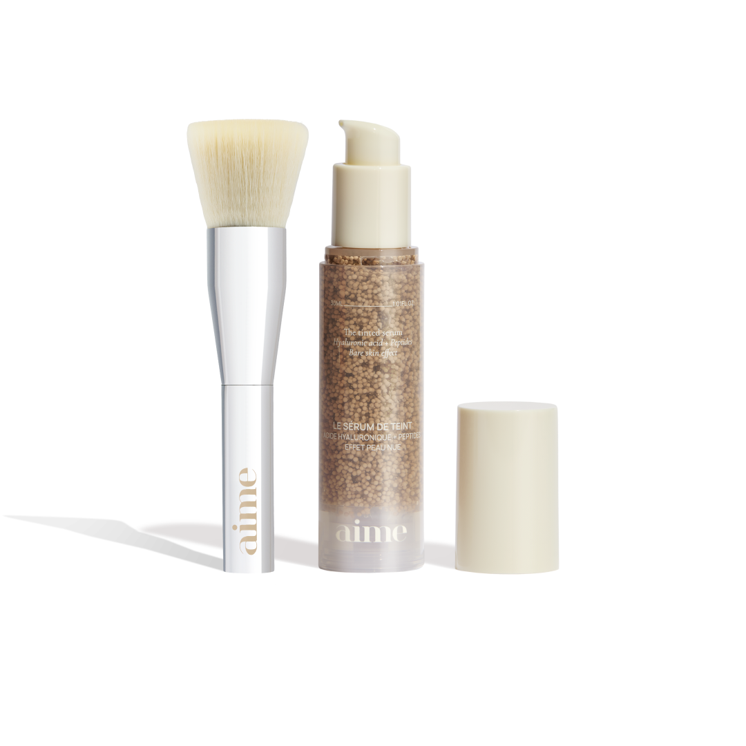 Tinted serum & brush duo 