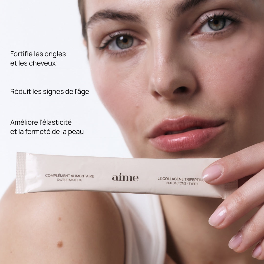 Le collagène tripeptides matcha 