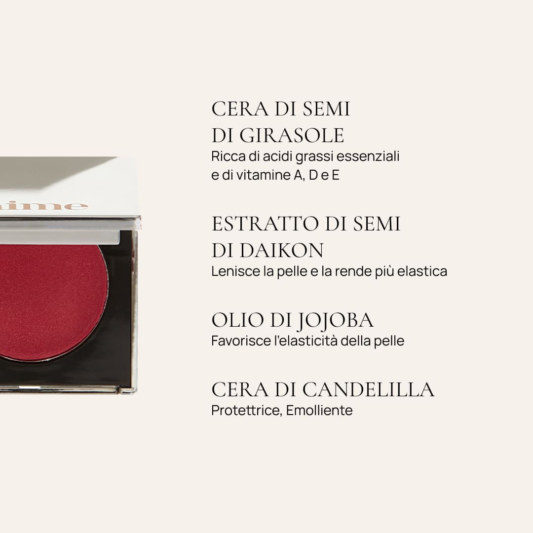 Crema sublimatrice di colorito guance & labbra 