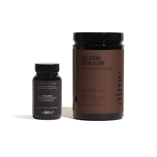 Duo M-Balance+ en Collagène Cacao Glow