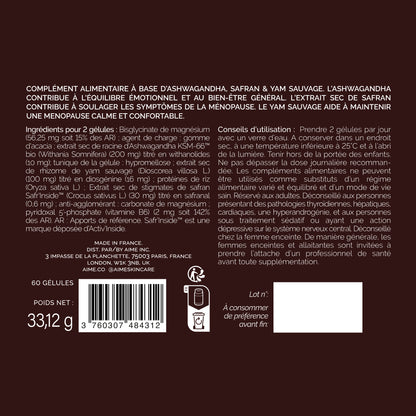 Complément ménopause et périménopause, M-Balance+ 12