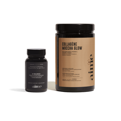 Duo M-Balance+ en Collagène Moccha Glow 