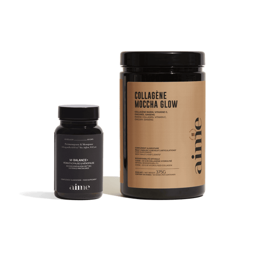 Duo M-Balance+ en Collagène Moccha Glow