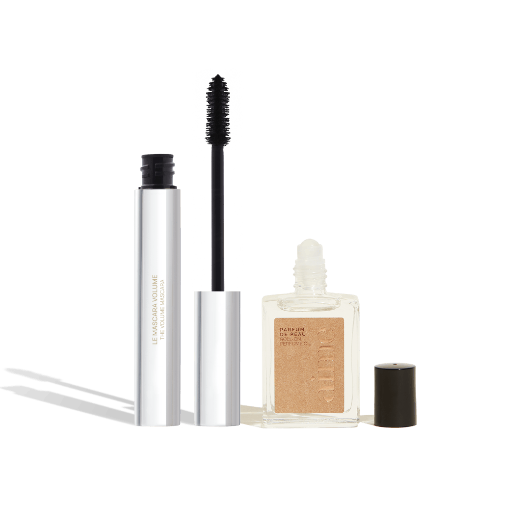 Duo Mascara tubing & Parfum de peau roll-on