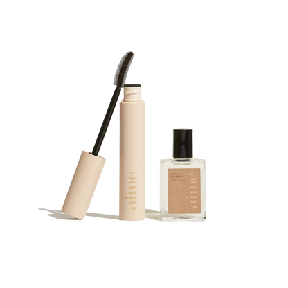 Duo Mascara tubing & Parfum de peau roll-on 