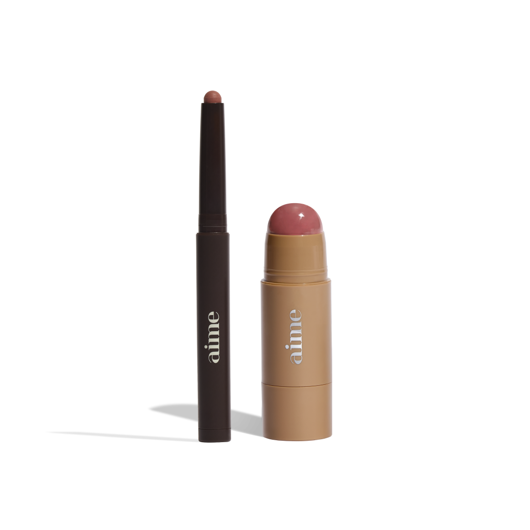 Le duo contour lèvres et blush crème