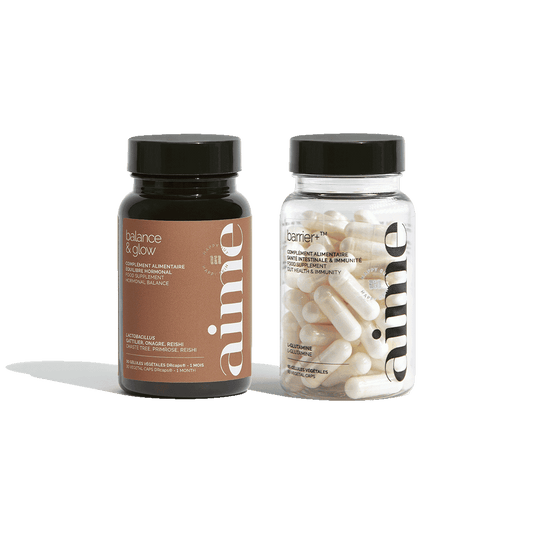 Hormonale Anti-Acne Duo, Balance &amp; Glow en Barrier+™
