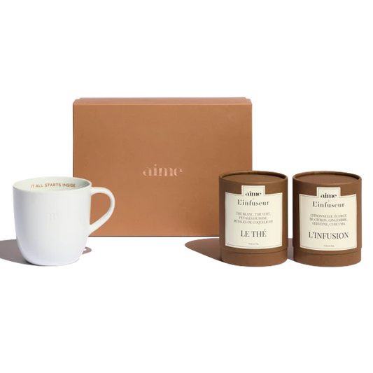 Le coffret Aime x L’Infuseur Paris