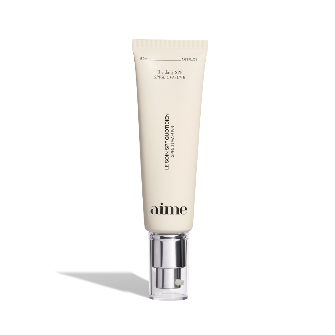 Le soin SPF quotidien SPF50 UVA+UVB