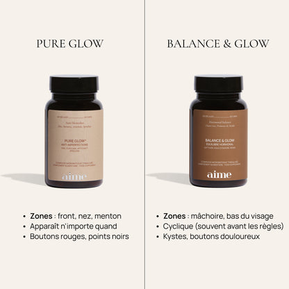 Complément alimentaire imperfections, Pure Glow 22