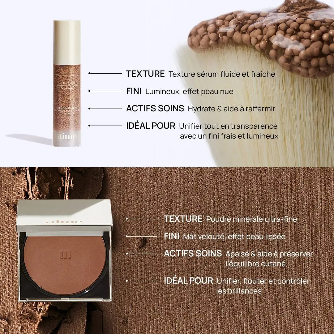 Le duo sérum de teint & pinceau 