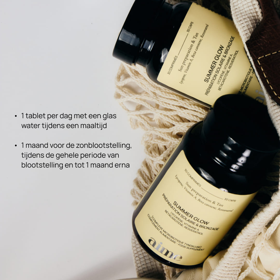 Voedingssupplement voor de zon, Summer Glow 