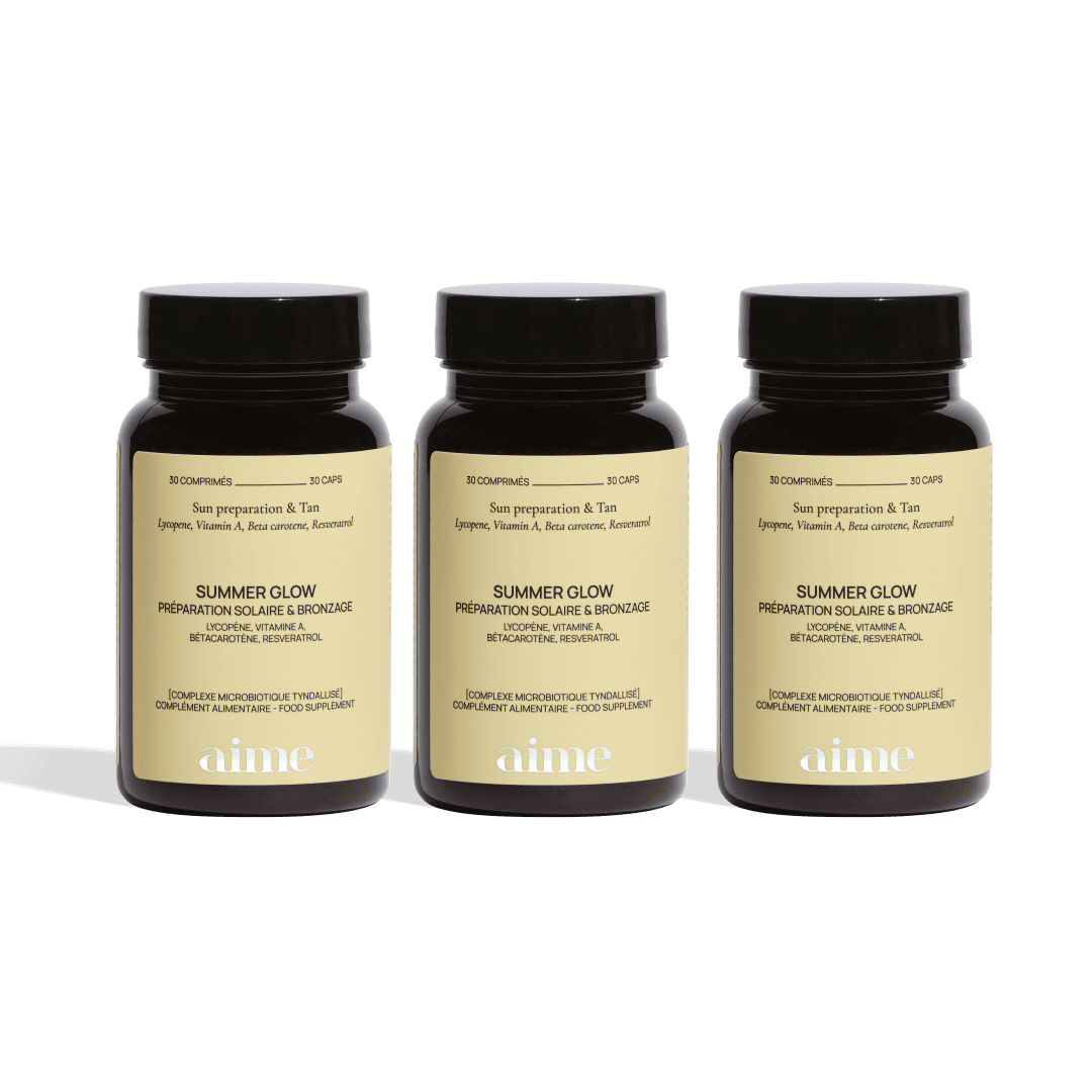 Compléments alimentaire solaire, Trio Summer Glow