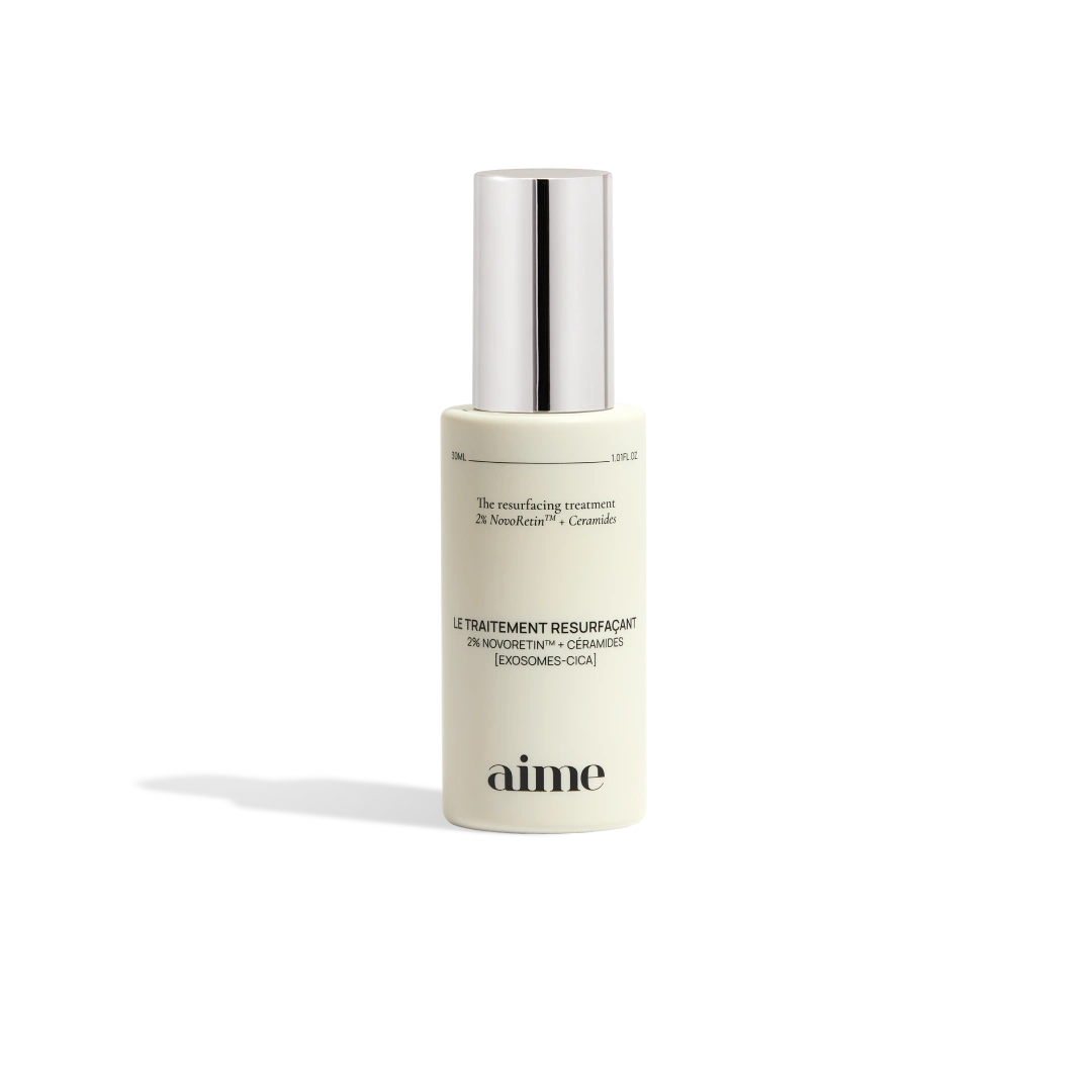 Soin de nuit resurfaçant : peau lisse et éclatante - Aime