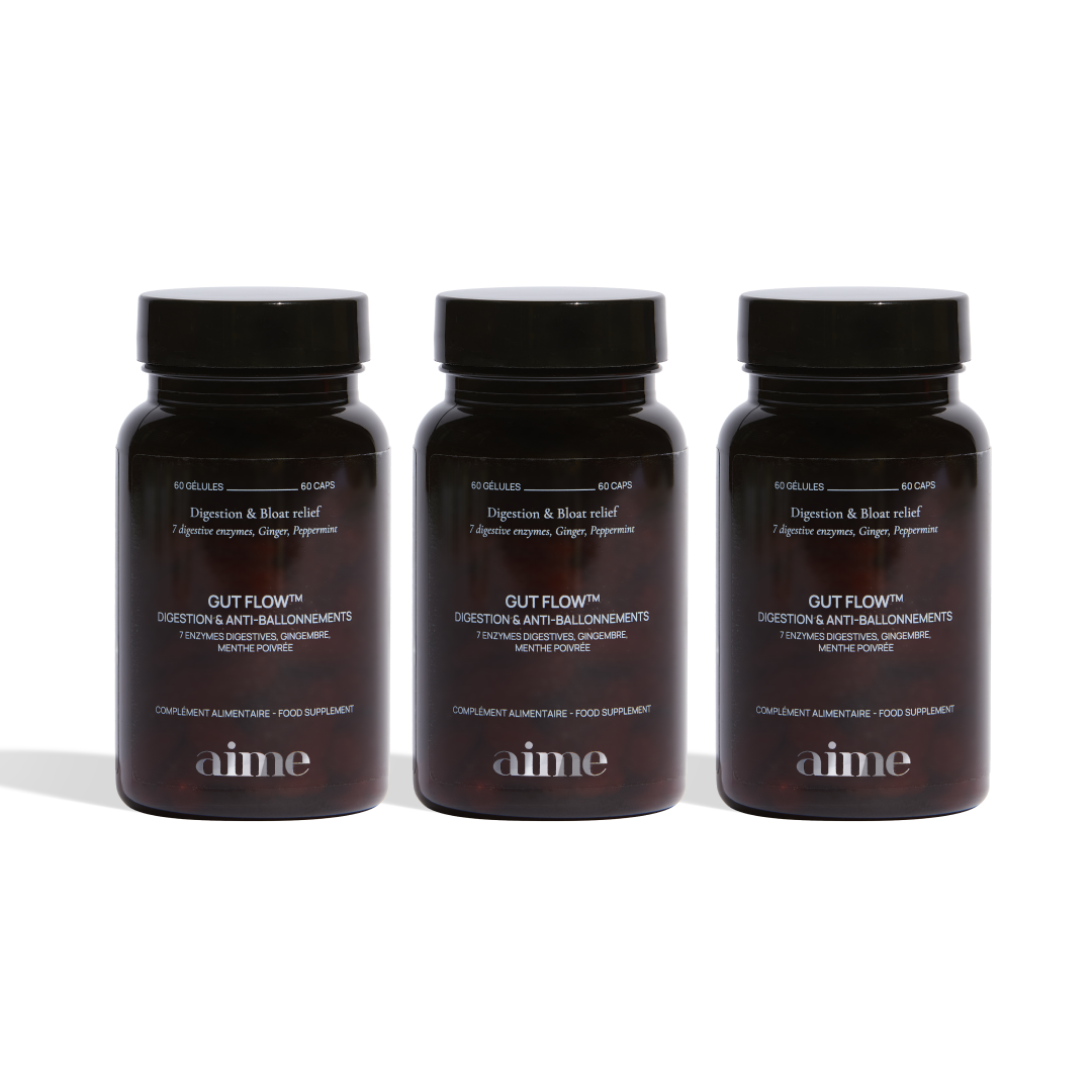 Trio Digestion and anti-bloat supplement, Gut Flow™