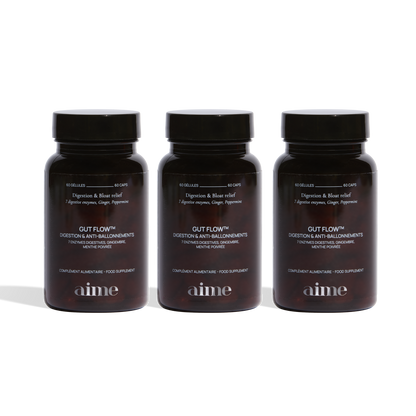 Trio Digestion and anti-bloat supplement, Gut Flow™ 1