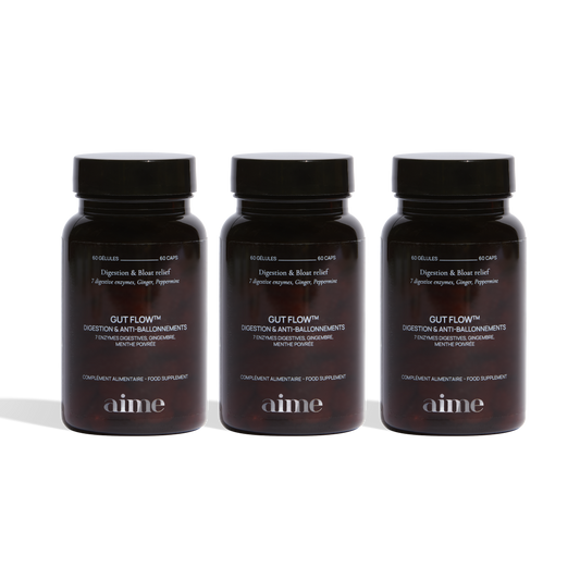 Trio Digestion and anti-bloat supplement, Gut Flow™