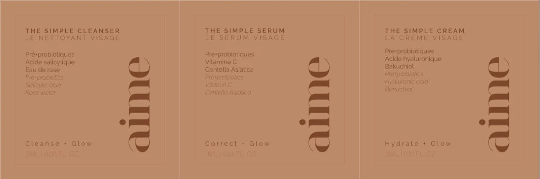 L'échantillon routine The Simple Skin